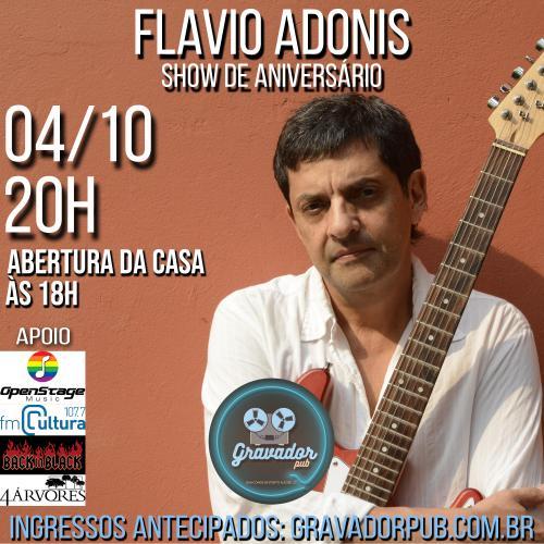 Flávio Adonis - Show de Aniversário no Gravador Pub