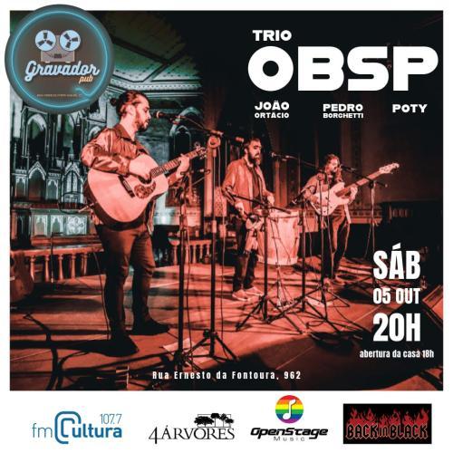 OBSP ao Vivo no Novo Gravador Pub!