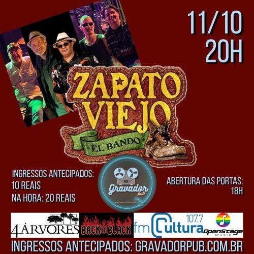 Zapato Viejo ao Vivo no Gravador Pub