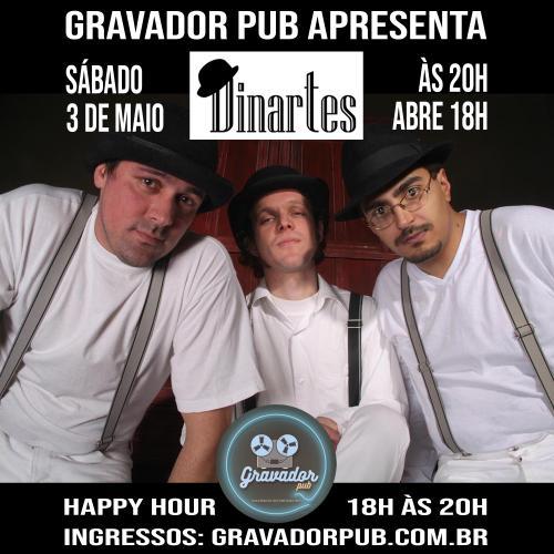Dinartes de Volta a Porto Alegre! Ao Vivo no Gravador Pub