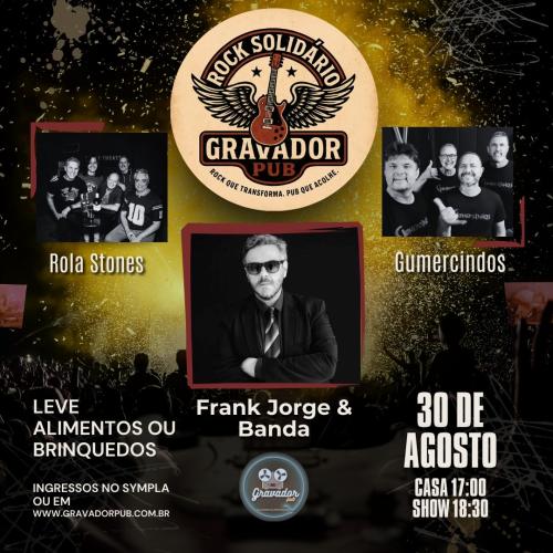 Rock Solidário no Gravador Pub - Um Festival de Amor ao Próximo