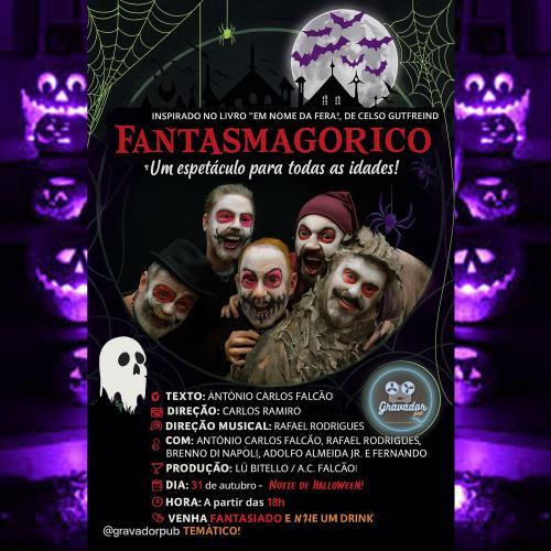 Fantasmagórico - A Noite de Halloween no Gravador Pub